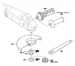 Bosch 3 601 H55 102 Gws 26-180 Jh Angle Grinder 230 V / Eu Spare Parts